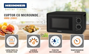 Cuptor cu microunde Heinner HMW20BK2 thumbnav 2