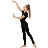 Комбинезон гимнастический короткий рукав Grace Dance Jumpsuit short sleeve thumbnav 4