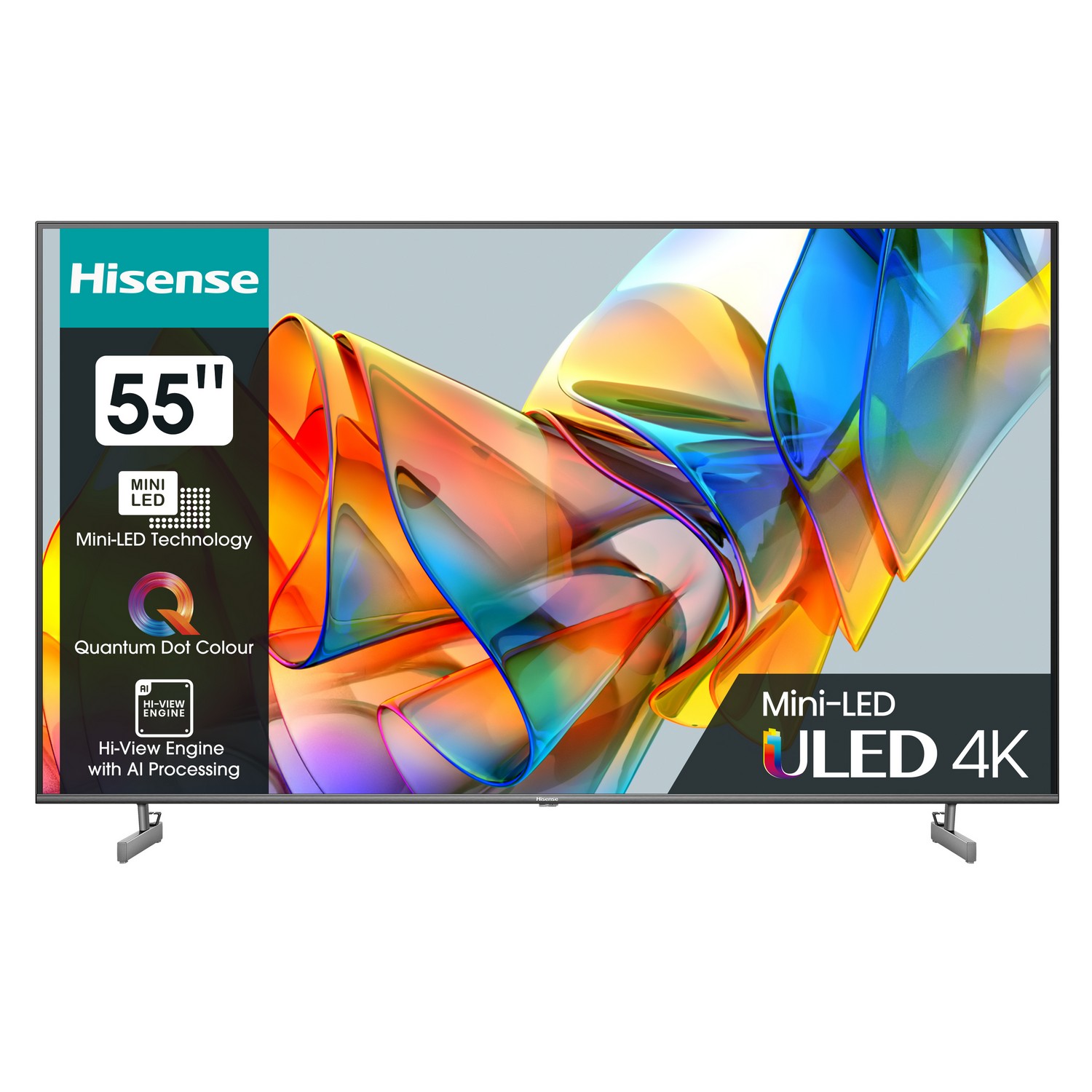 Телевизор Hisense 55U6KQ / 55" / QLED / UHD 4K photo 1 Телевизор Hisense 55U6KQ / 55" / QLED / UHD 4K photo 1
