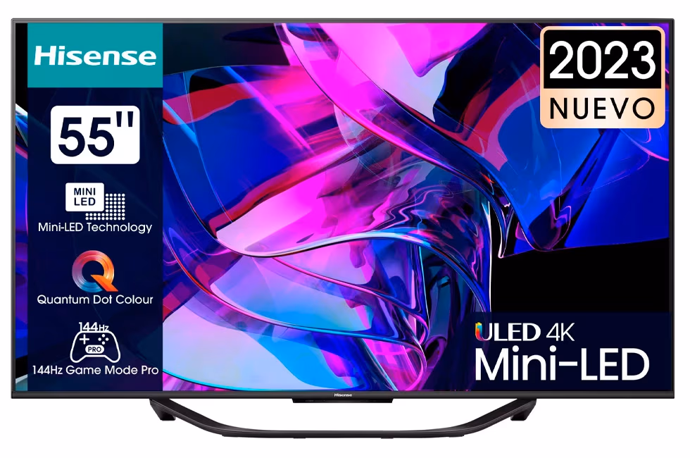 4K Mini LED Hisense 55U7KQ
