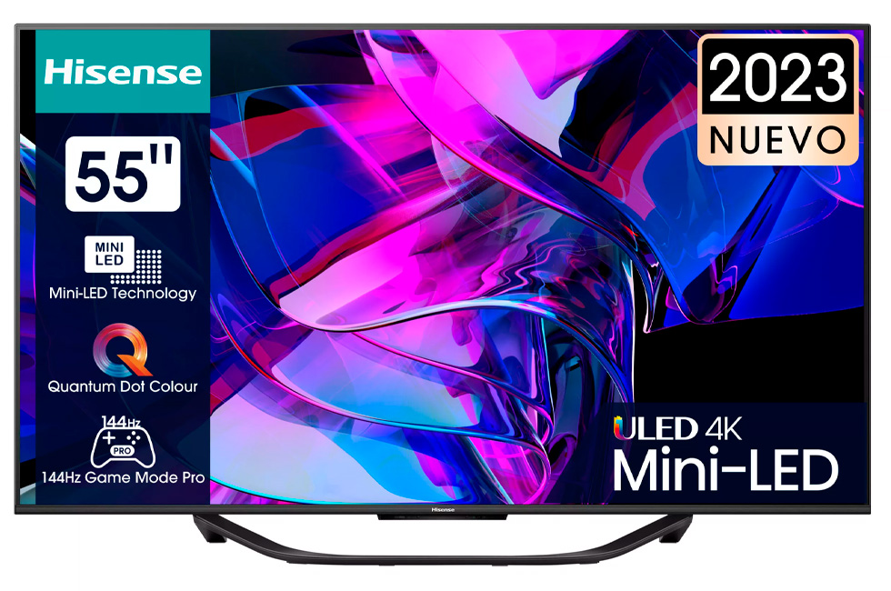 4K Mini LED Hisense 55U7KQ photo 4K Mini LED Hisense 55U7KQ photo