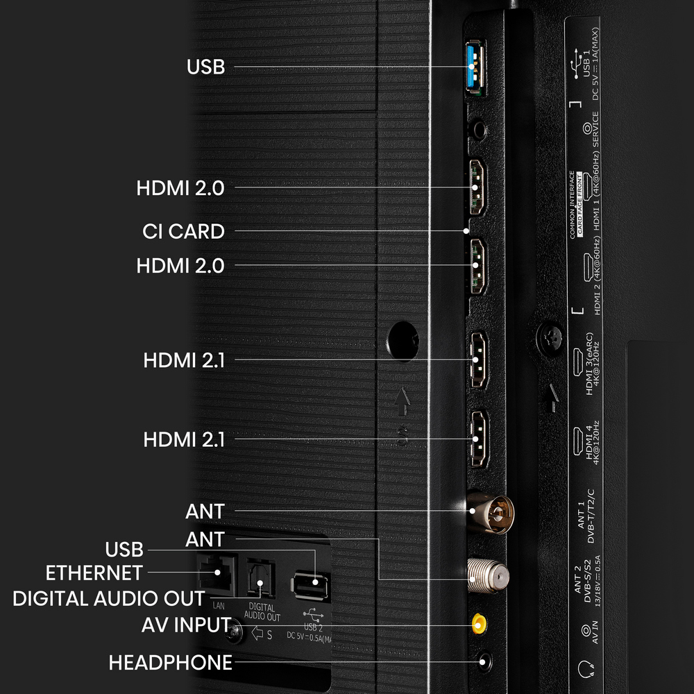 Телевизор Hisense 55U8KQ / 55" / Mini LED / UHD 4K photo 3