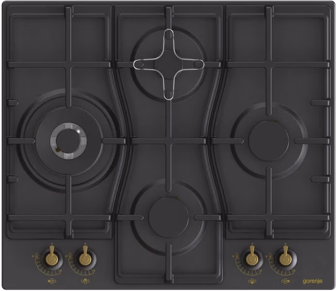 Встраиваемая  газовая панель Gorenje GW6D41CLB
