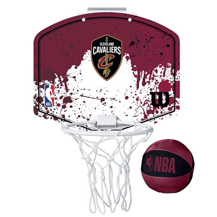 Кольцо баскетбольное Wilson NBA Team Mini Hoop Cle Cavaliers photo Кольцо баскетбольное Wilson NBA Team Mini Hoop Cle Cavaliers photo