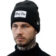 Caciula New Era Wide Cuff Patch Knit thumbnav 5