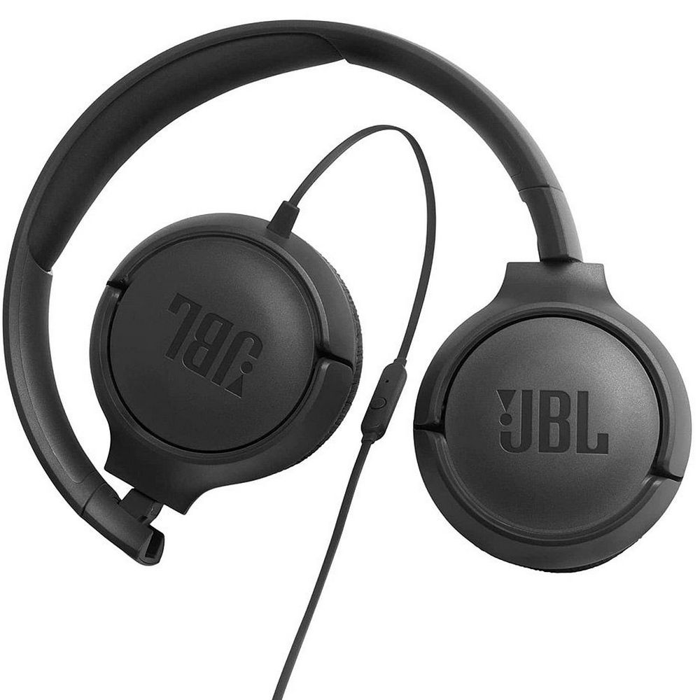 Căști JBL Tune 500 Black Cu fir / Home and Office / Black photo 3