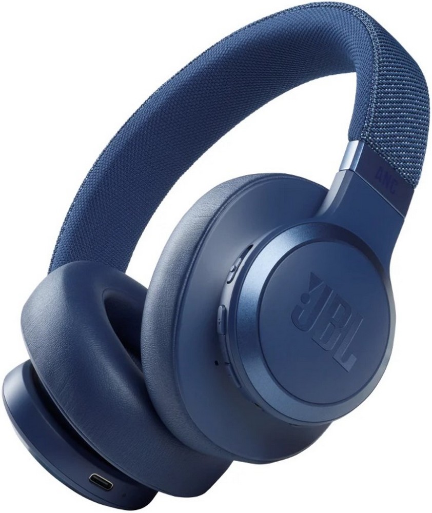 Căști JBL Live 660NC Blue Fara fir / Home and Office / Blue photo 1 Căști JBL Live 660NC Blue Fara fir / Home and Office / Blue photo 1
