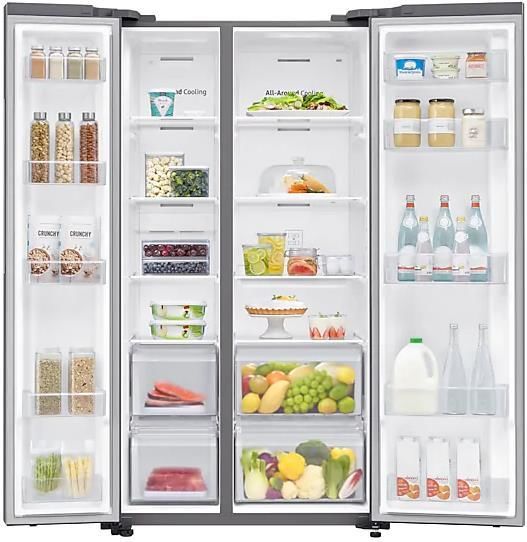 Frigider Side-by-Side Samsung RS61R5001M9 / 647 l / 178 cm / A+ / Gri photo 3