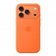 Husa Apple iPhone 17 Pro Silicone Case with MagSafe, Orange (MGFE4ZMA) thumbnav 1