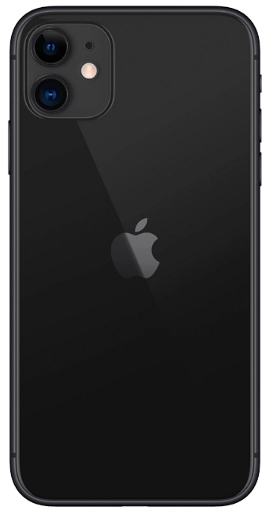 Smartphone Apple iPhone 11 / 6.1'' / 4 GB / 64 GB / Negru photo 3