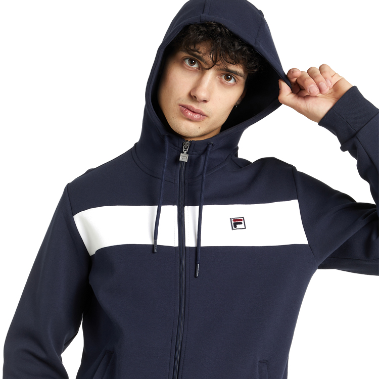 Мужская Толстовка Fila Jacket Men 48 Cиний photo 4