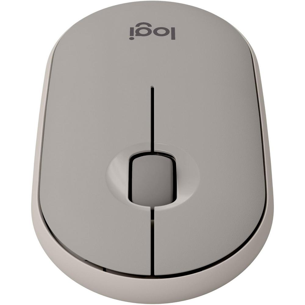 Беспроводная мышь Logitech  M350 Pebble Бежевый / Оптическая / Бежевый photo 3