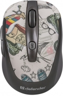 Mouse fara fir Defender To-GO MS-575 Weekend thumbnav 1