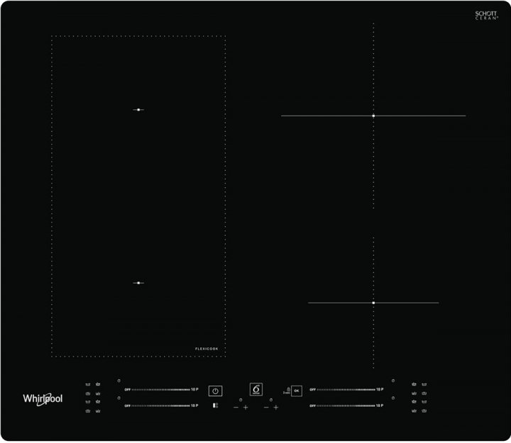 Встраиваемая индукционная панель Whirlpool WLS7960NE photo 1