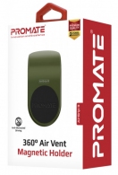 Автомобильный держатель для смартфона Promate AIRGRIP-3 Green thumbnav 4