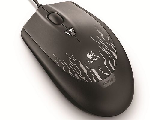 Проводная мышь Logitech G100 USB Черный / Оптическая / Черный photo 1