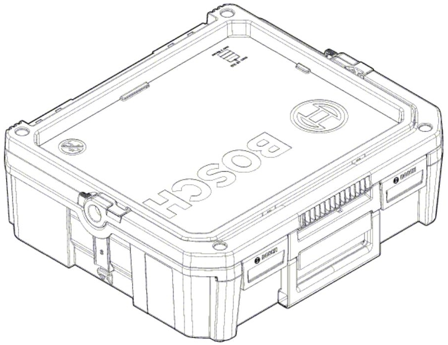 Cheis pentru instrumente Bosch 1600A013NM Plastic photo 1 Cheis pentru instrumente Bosch 1600A013NM Plastic photo 1