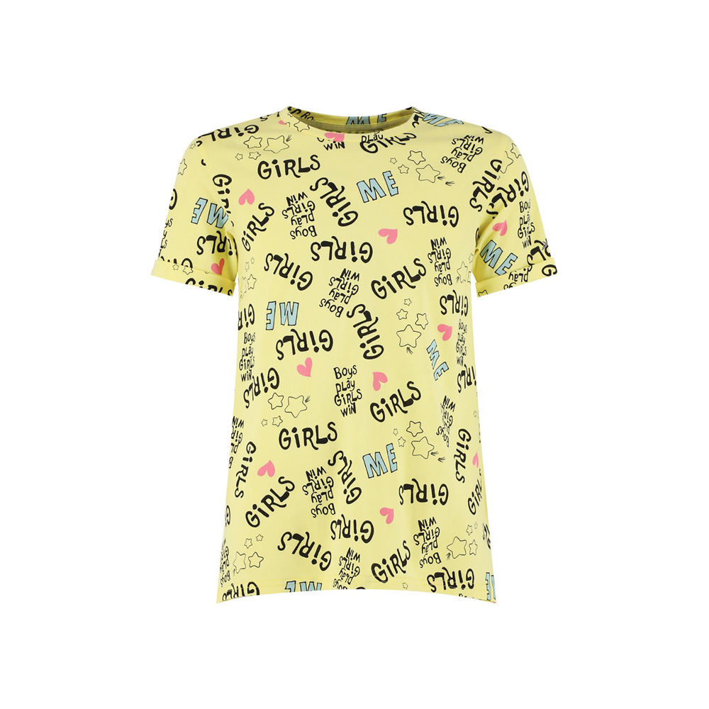 Футболка Demix Tee G / Женский / 122-128 / Желтый photo 1 Футболка Demix Tee G / Женский / 122-128 / Желтый photo 1