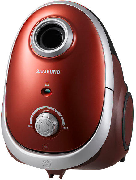 Пылесос с мешком Samsung VCC54F5V3R/BOL / 1500Вт / Красный photo 3