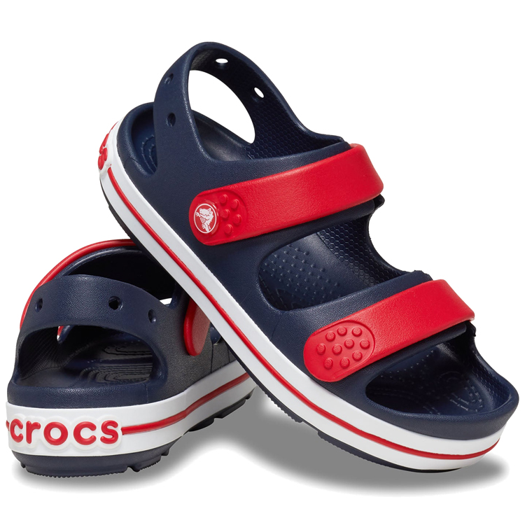 Sandale Crocs Crocband Cruiser Sandal / cm / Albastru-rosu photo 5