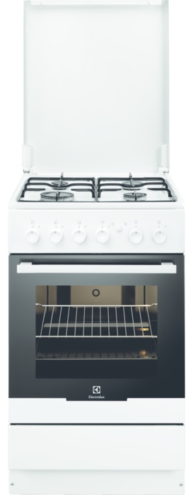 Plita de gaz Electrolux EKG51154OW / 4 arzatoare / 50 cm / Alb photo 1 Plita de gaz Electrolux EKG51154OW / 4 arzatoare / 50 cm / Alb photo 1