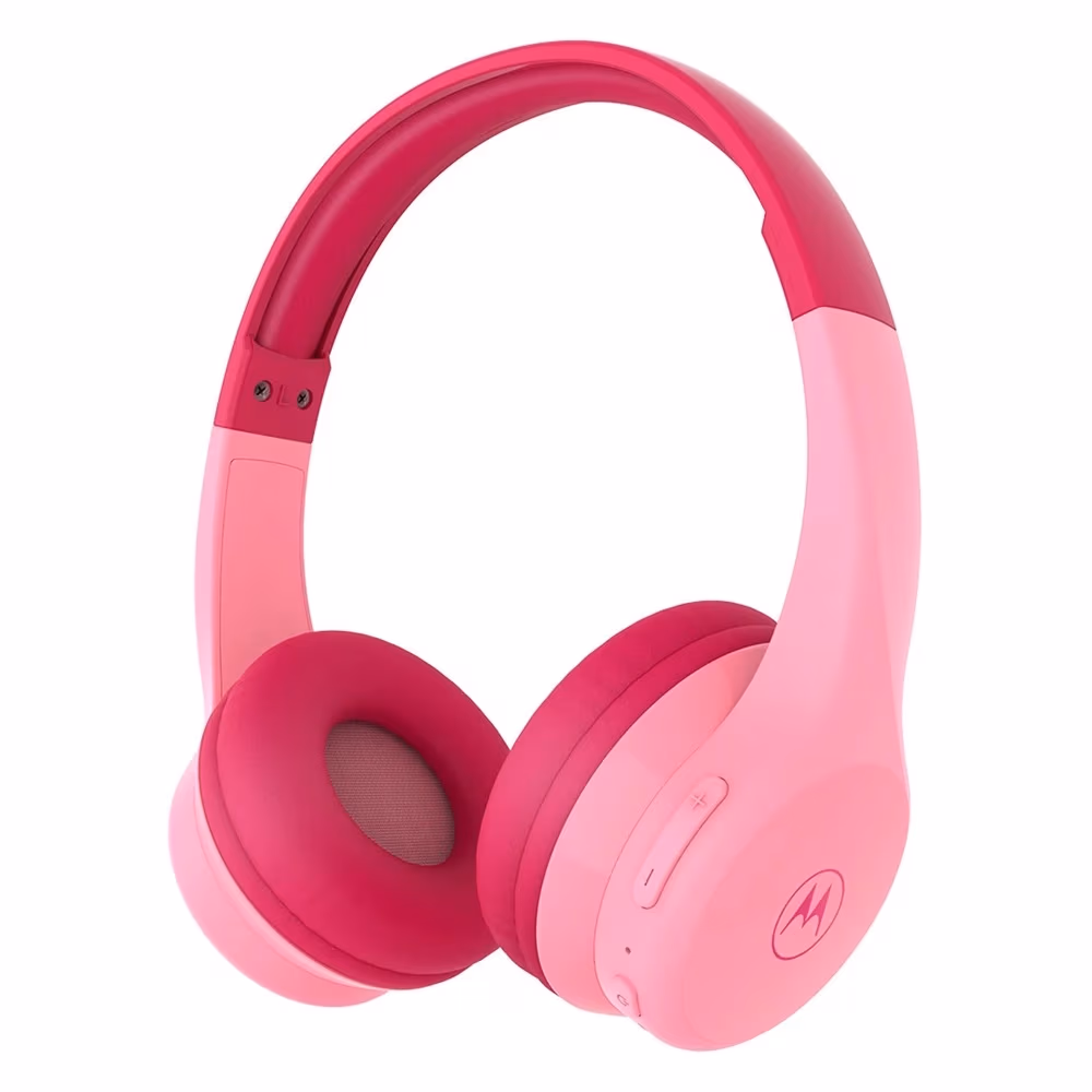 Motorola On-Ear Headphones with MIC Bluetooth MOTO JR300, Pink