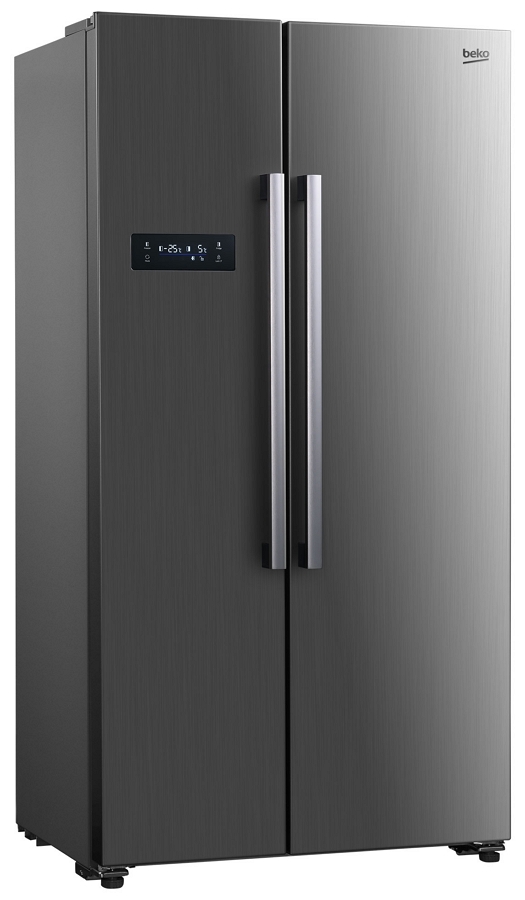 Frigider Side-by-Side Beko GNO4331XPN / 442 l / 177 cm / E / Gri photo 2