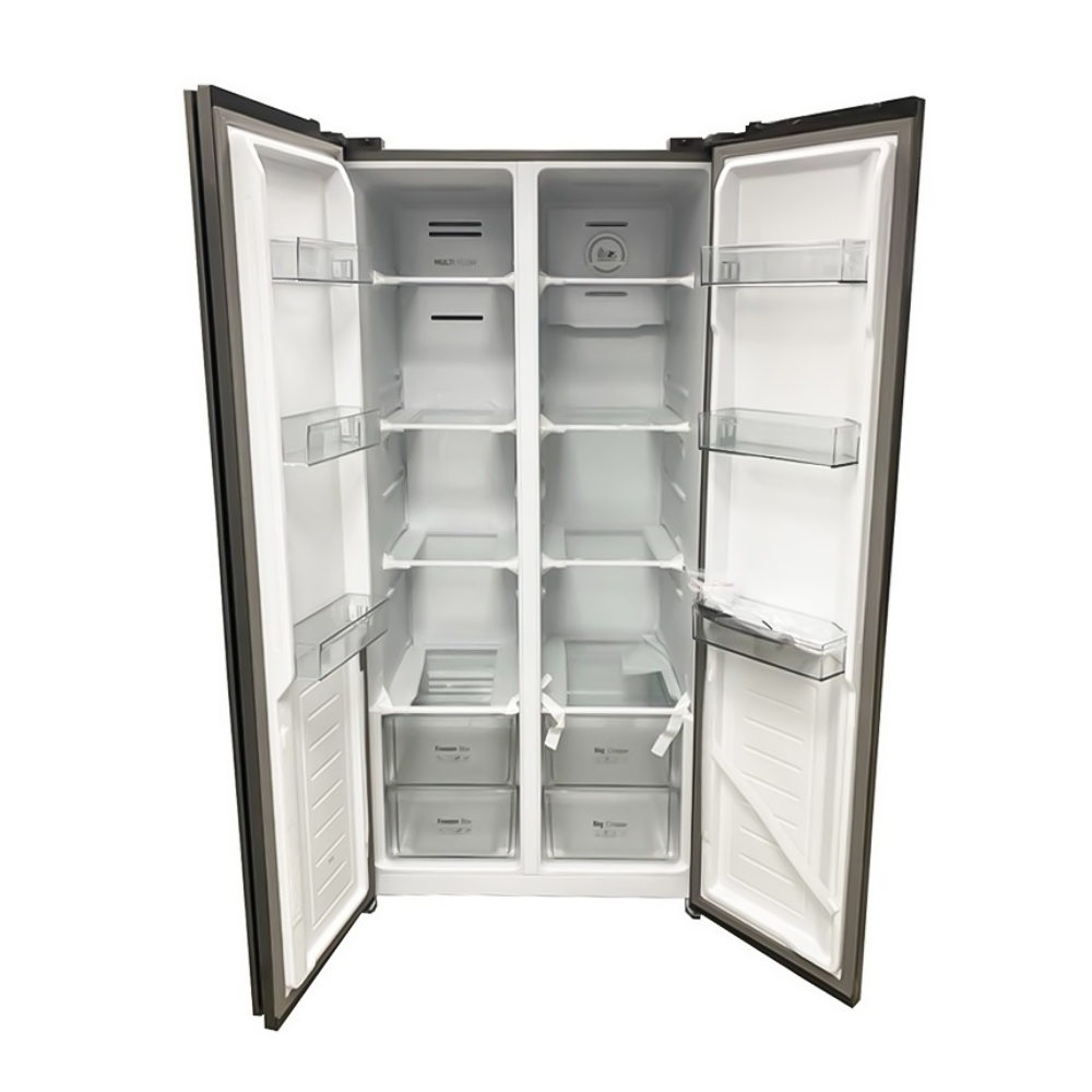 Frigider Side-by-Side Eurolux SBS501WPS / 473 l / 181 cm / E / Inox photo 2