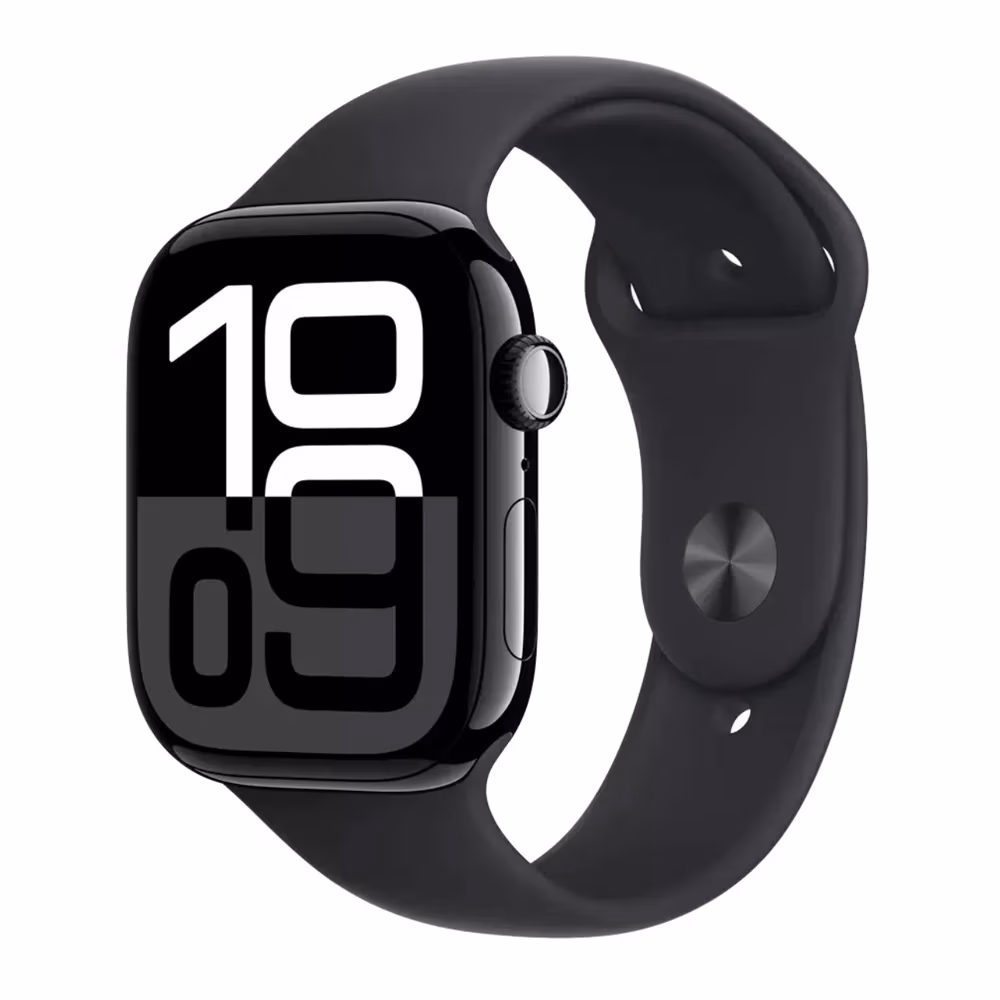 Ceas inteligent Apple Watch 10 42mm Jet Black Aluminium Case (MWWE3QI) 