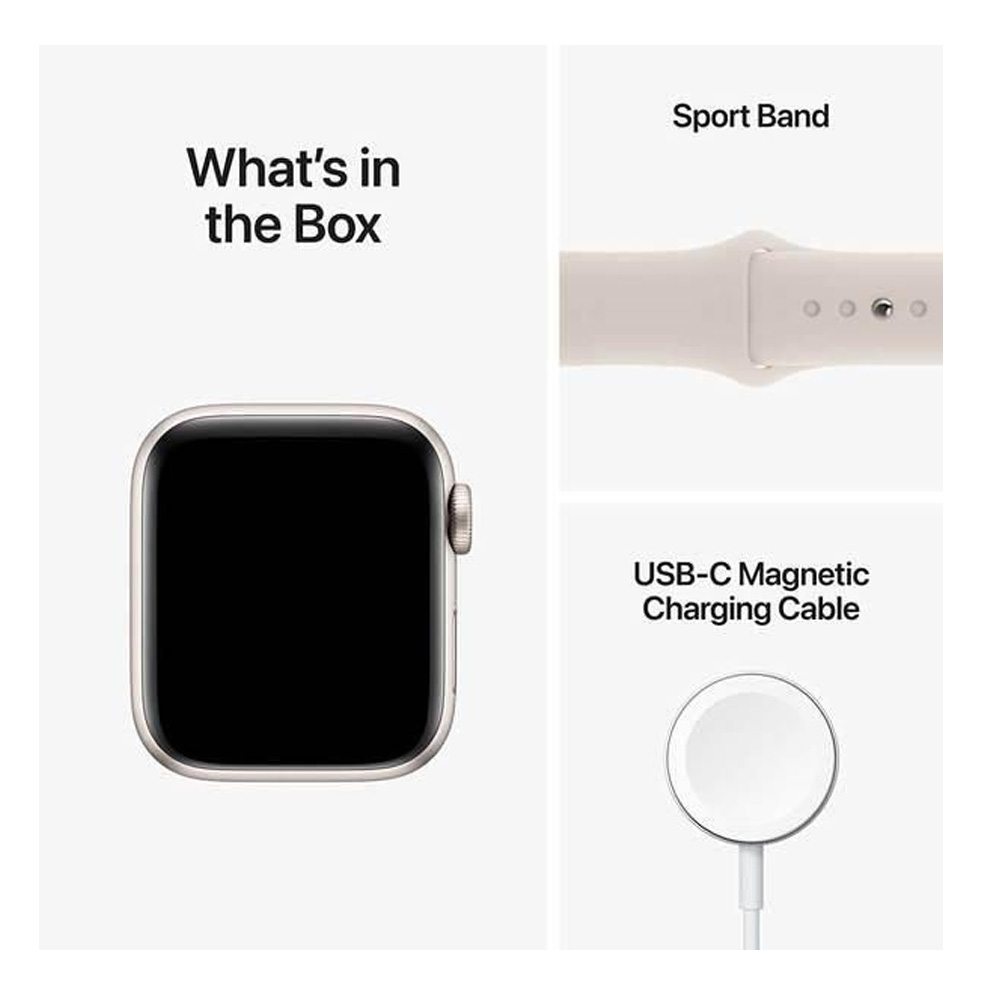 Смарт часы Apple Watch SE (2024) GPS 40 mm Starlight 1 GB 1.57 photo 7