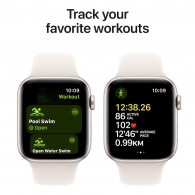 Смарт часы Apple Watch SE (2024) GPS 40 mm Starlight thumbnav 6