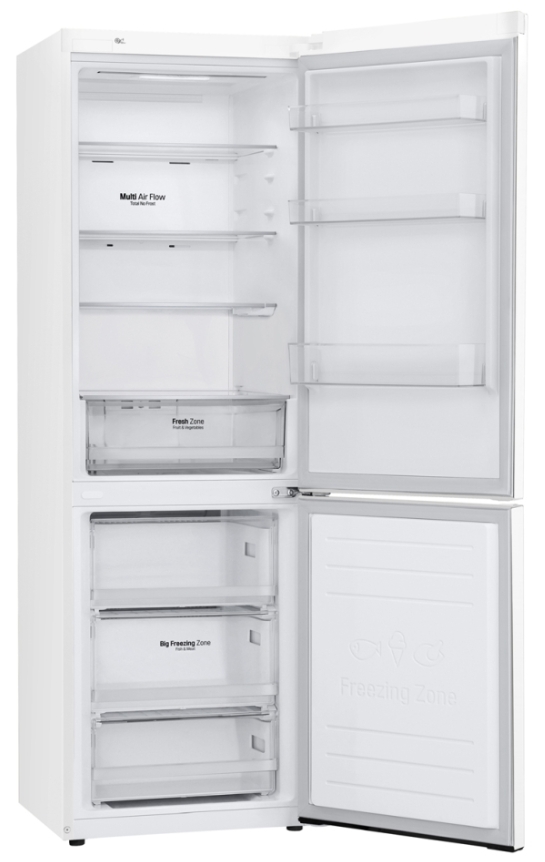 Frigider cu doua usi LG GA-B459MQQZ / 341 l / 186 cm / A++ / Alb photo 6