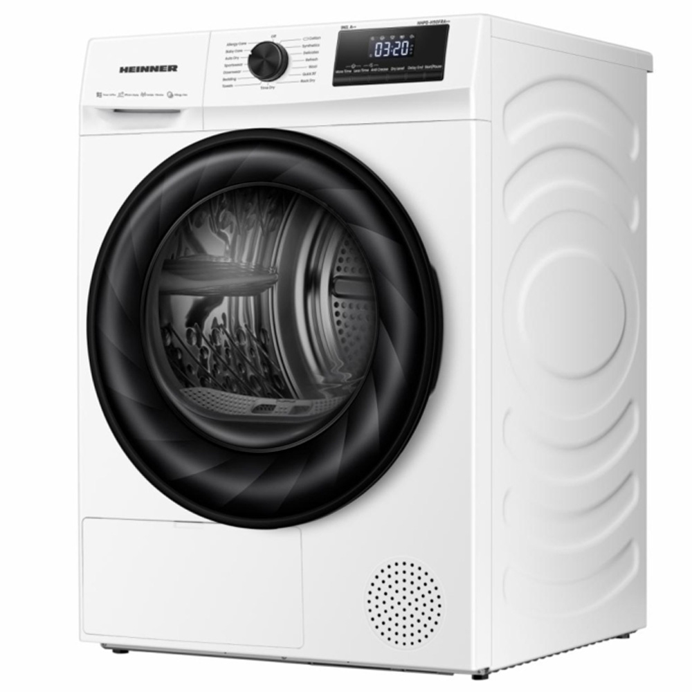 Masina de uscat rufe Heinner HHPD-H90FRA++ / 9 kg / A++ / Alb photo 2