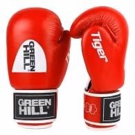 manusi box Green Hill Boxing Gloves IBA