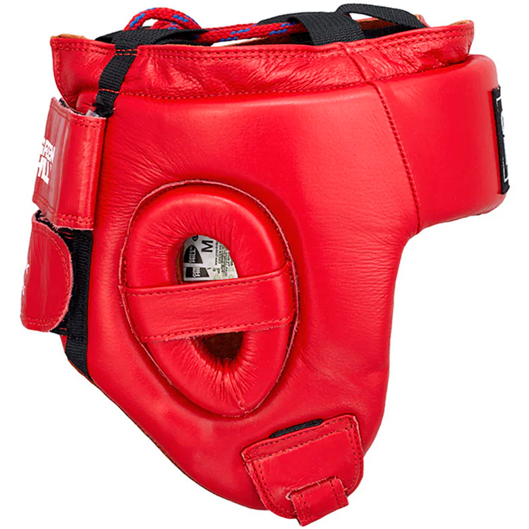 Шлем боксерский Green Hill FIVE STAR AIBA HGF-4012, Красный	 photo 2