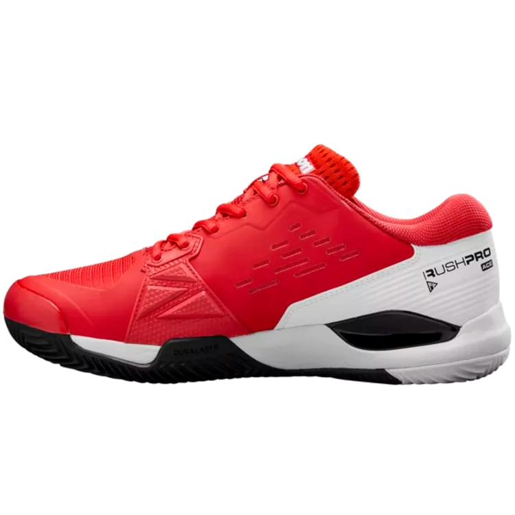 Кроссовки Wilson RUSH PRO ACE CLAY / Мужской / 42 / Красный photo 1