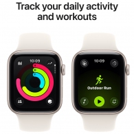 Смарт часы Apple Watch SE 3 GPS 44mm Starlight Aluminium Case with Starlight Sport Band - S/M thumbnav 6