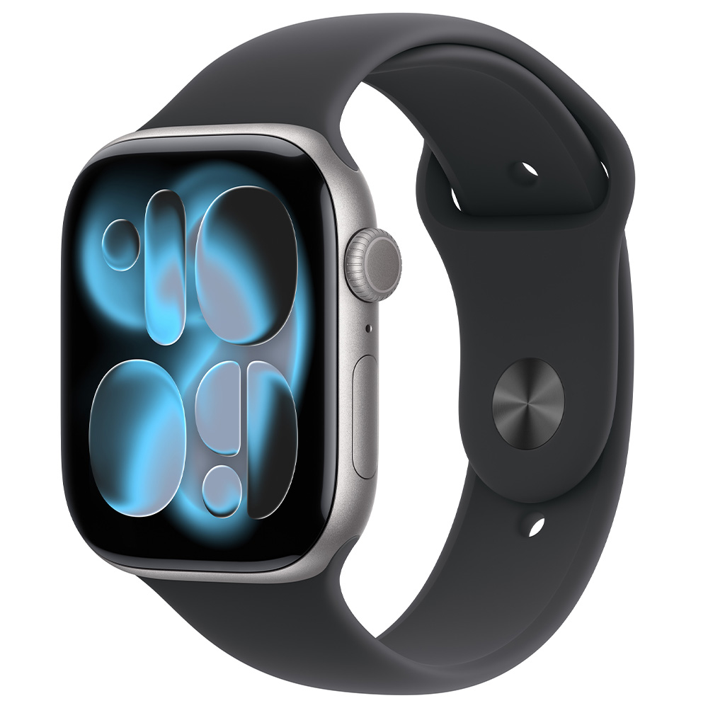 Смарт часы Apple Watch Series 11 GPS 42mm Space Grey Aluminium Case with Black Sport Band - S/M photo 1 Смарт часы Apple Watch Series 11 GPS 42mm Space Grey Aluminium Case with Black Sport Band - S/M photo 1
