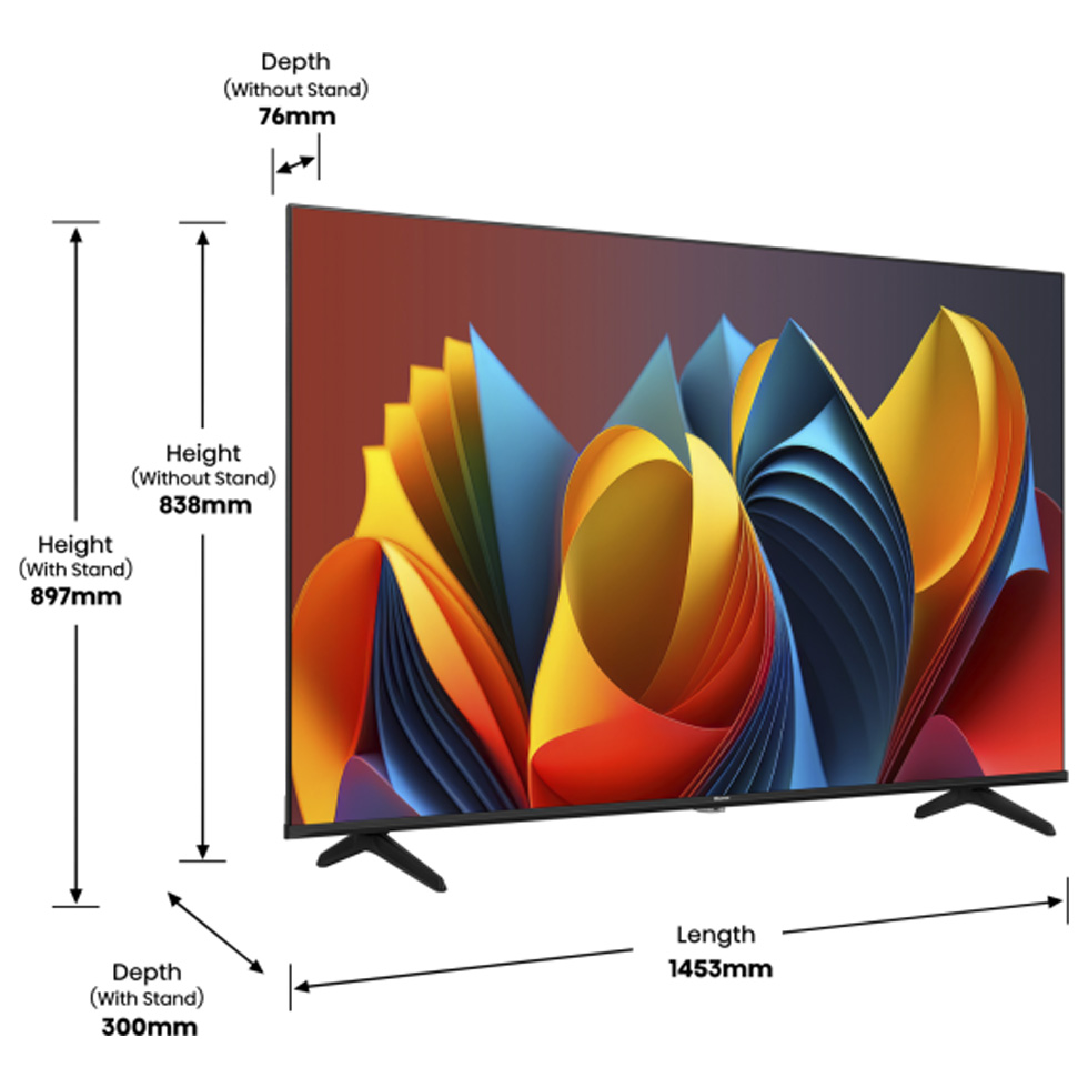 Телевизор Hisense 65E7NQ Pro / 65" / QLED / UHD 4K photo 6