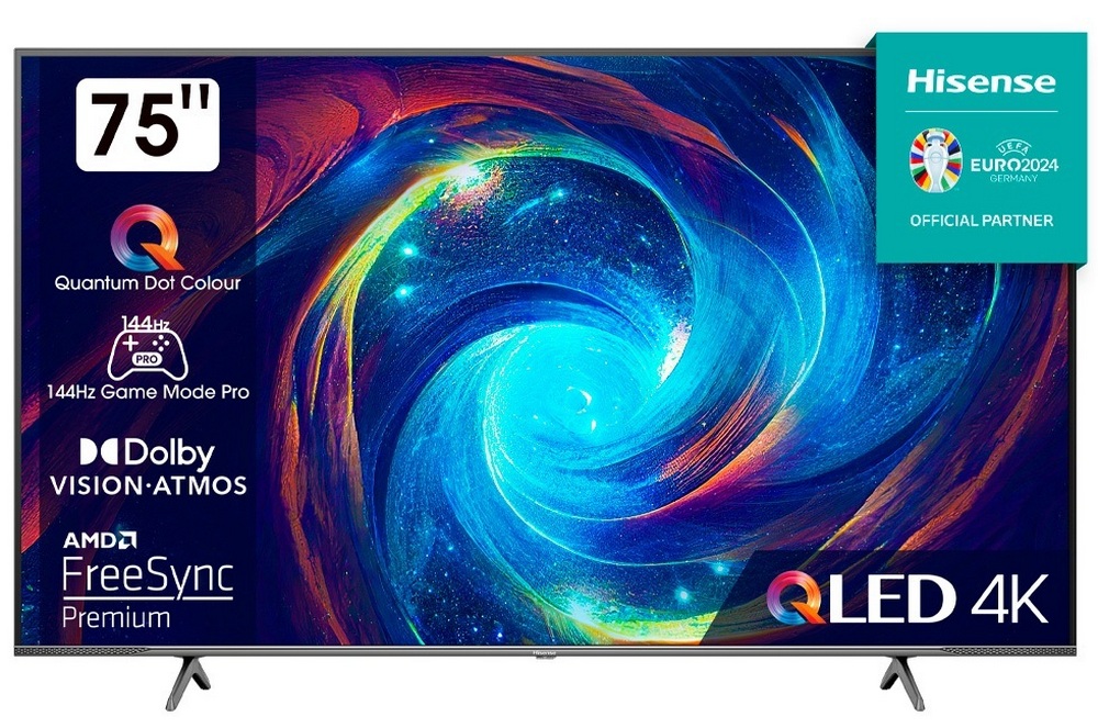 Телевизор Hisense 75E7KQ PRO / 75" / QLED / UHD 4K photo 2