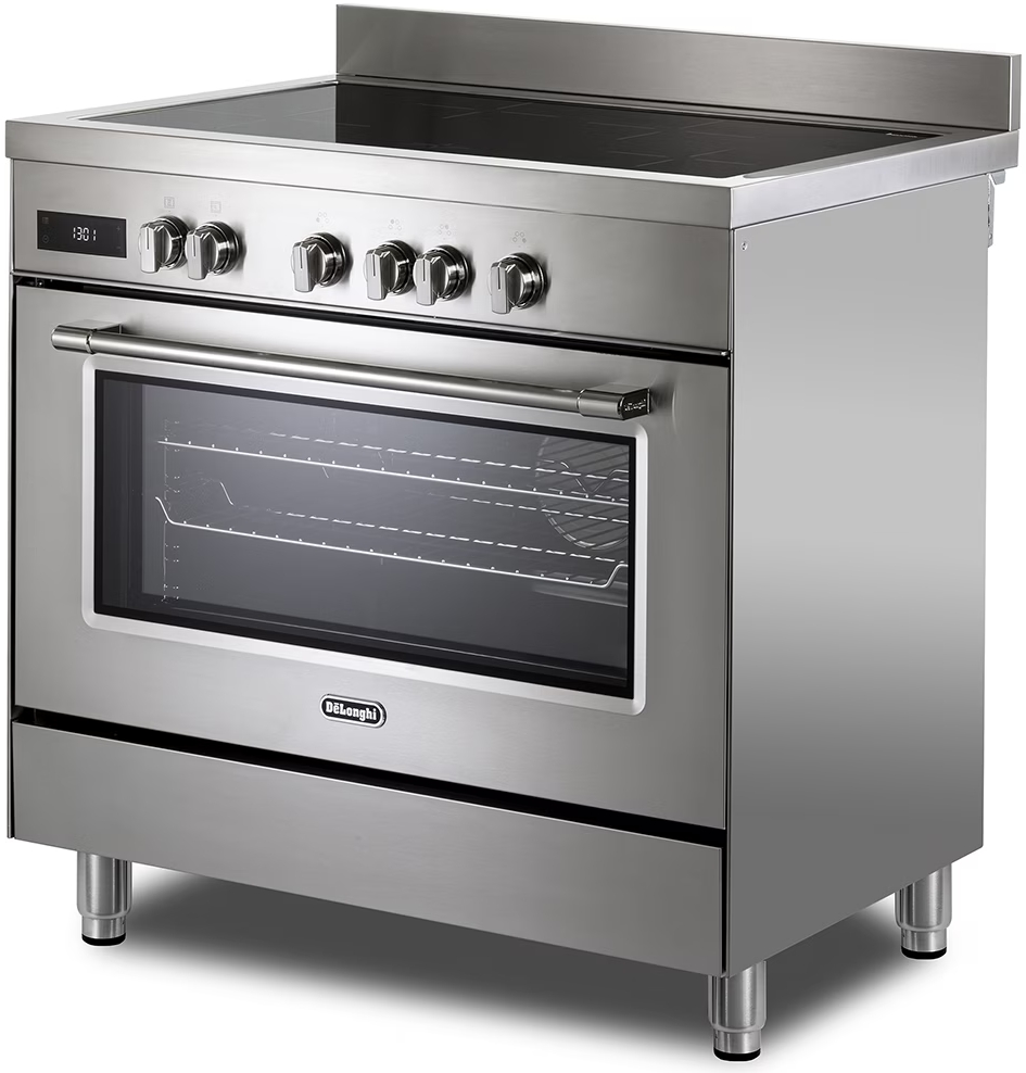 Plită electrică DeLonghi PRO 96MXIN ED RO / 4 arzatoare / Sticla-ceramica photo 4