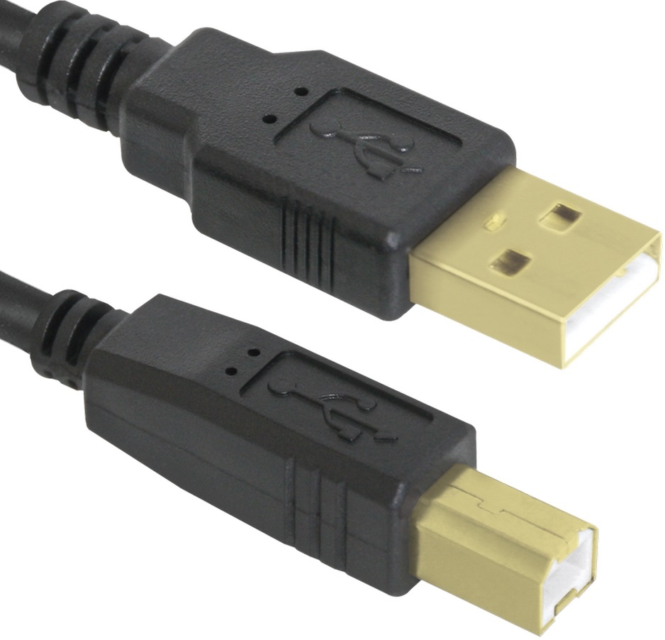 Cablu USB-A - USB-B Defender 87431 photo 1 Cablu USB-A - USB-B Defender 87431 photo 1