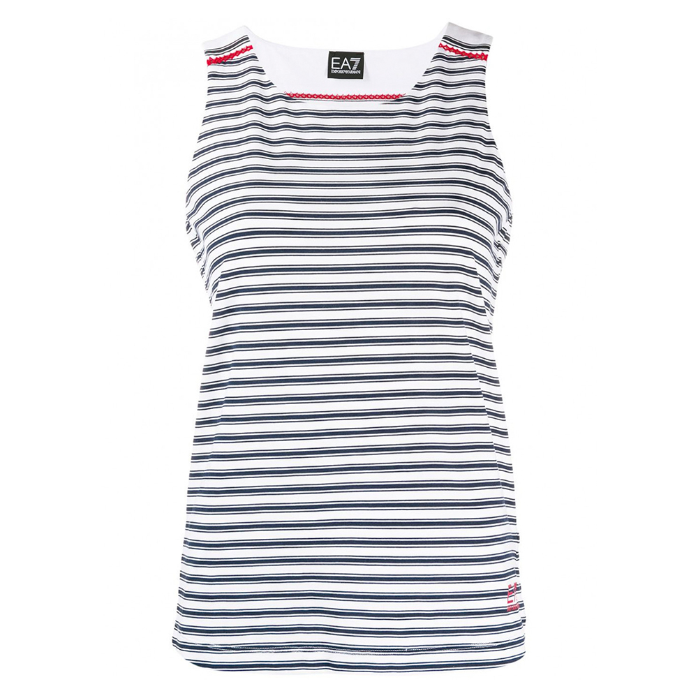 EA7 EMPORIO ARMANI JERSEY TANK L Синий Женский photo 1 EA7 EMPORIO ARMANI JERSEY TANK L Синий Женский photo 1