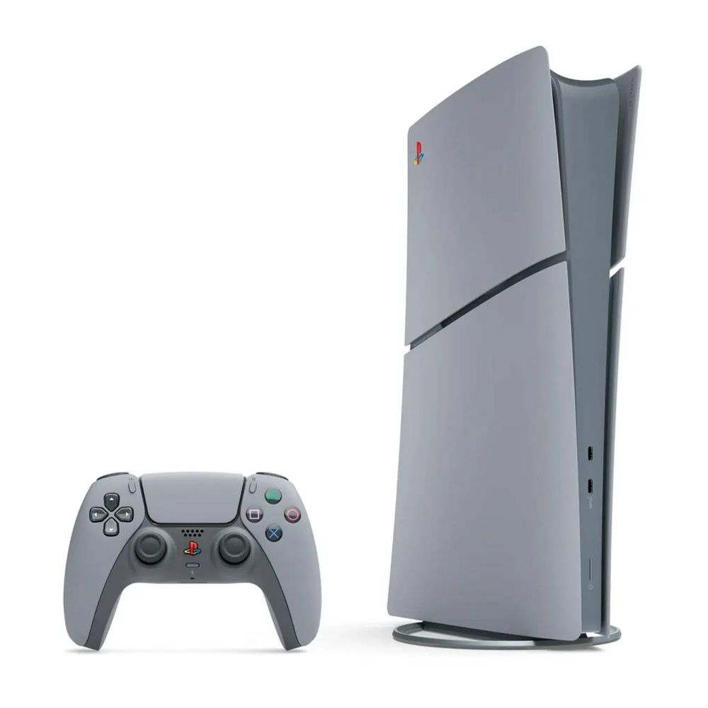 Игровая приставка Sony PlayStation 5 Slim Digital Edition 30th Anniversary Edition Grey photo 1 Игровая приставка Sony PlayStation 5 Slim Digital Edition 30th Anniversary Edition Grey photo 1