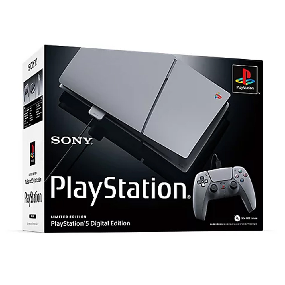 Игровая приставка Sony PlayStation 5 Slim Digital Edition 30th Anniversary Edition Grey photo 7