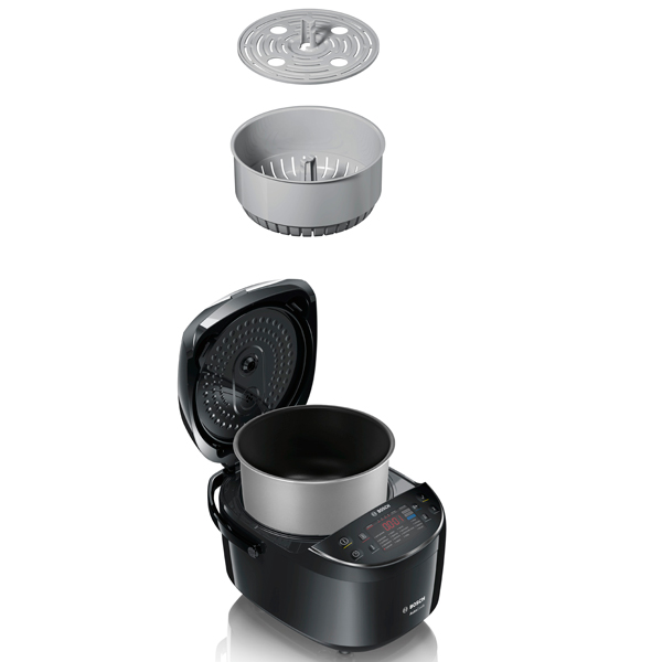 Мультиварка Bosch MUC22B42RU /5 л и более / 900 / 48авто-программ / Черный photo 5