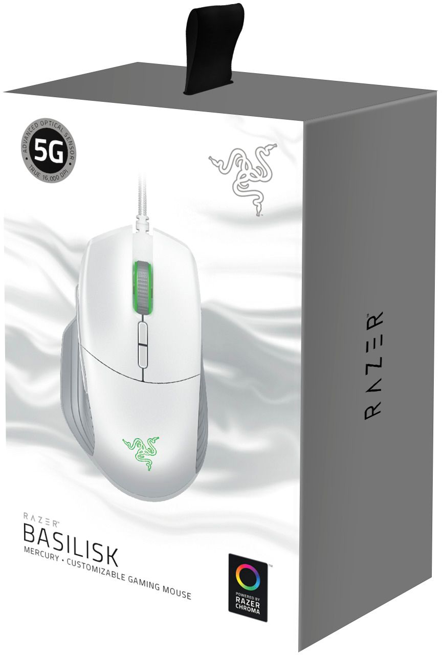 Razer Basilisk Mercury Черный / Оптическая / Черный photo 3
