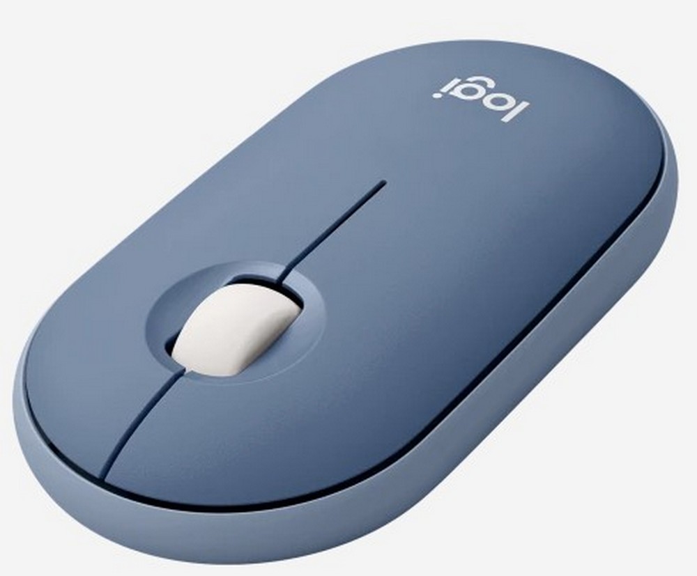 Беспроводая мышь Logitech M350 Blueberry Синий / / Синий photo 2