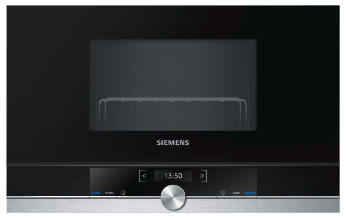 Cuptor cu microunde Siemens BE634LGS1 900 W / 21 l / Negru photo 1