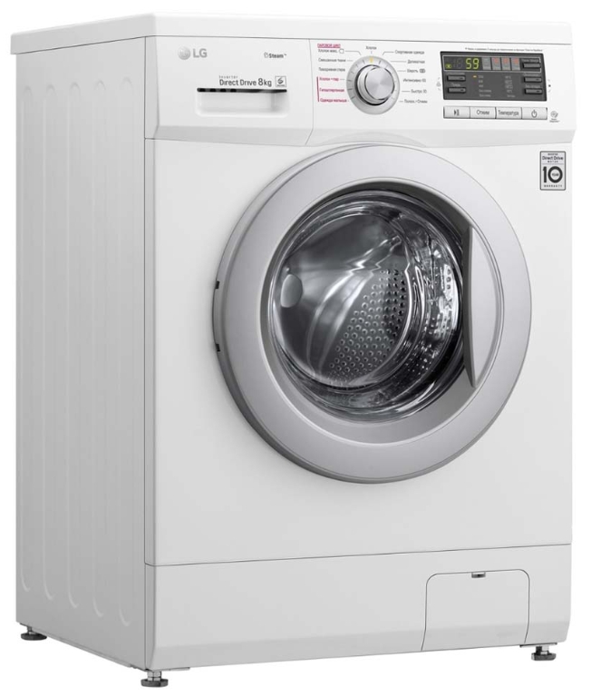 Стиральная машина LG F1296TDS1 8 кг / 1200 об/мин / A / Белый photo 10